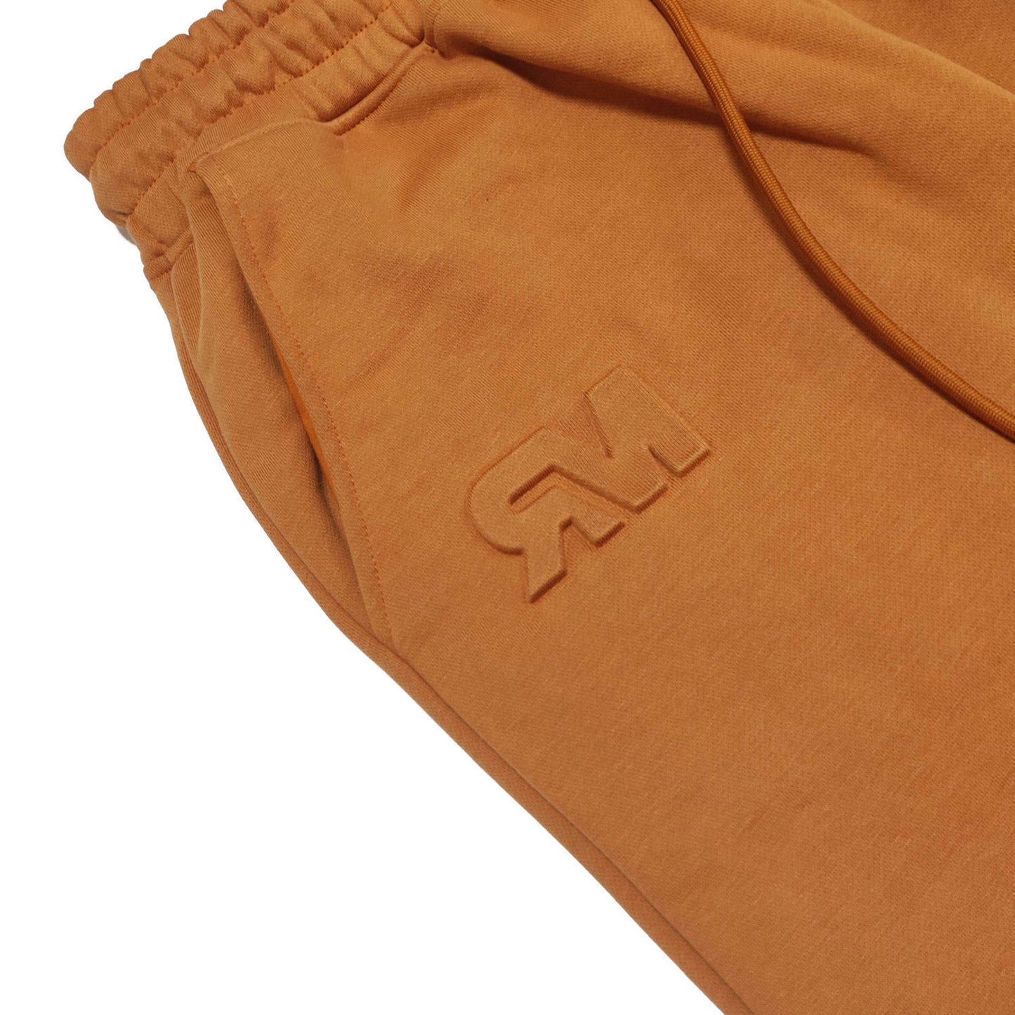 Embossed Light Brown Sweatpants