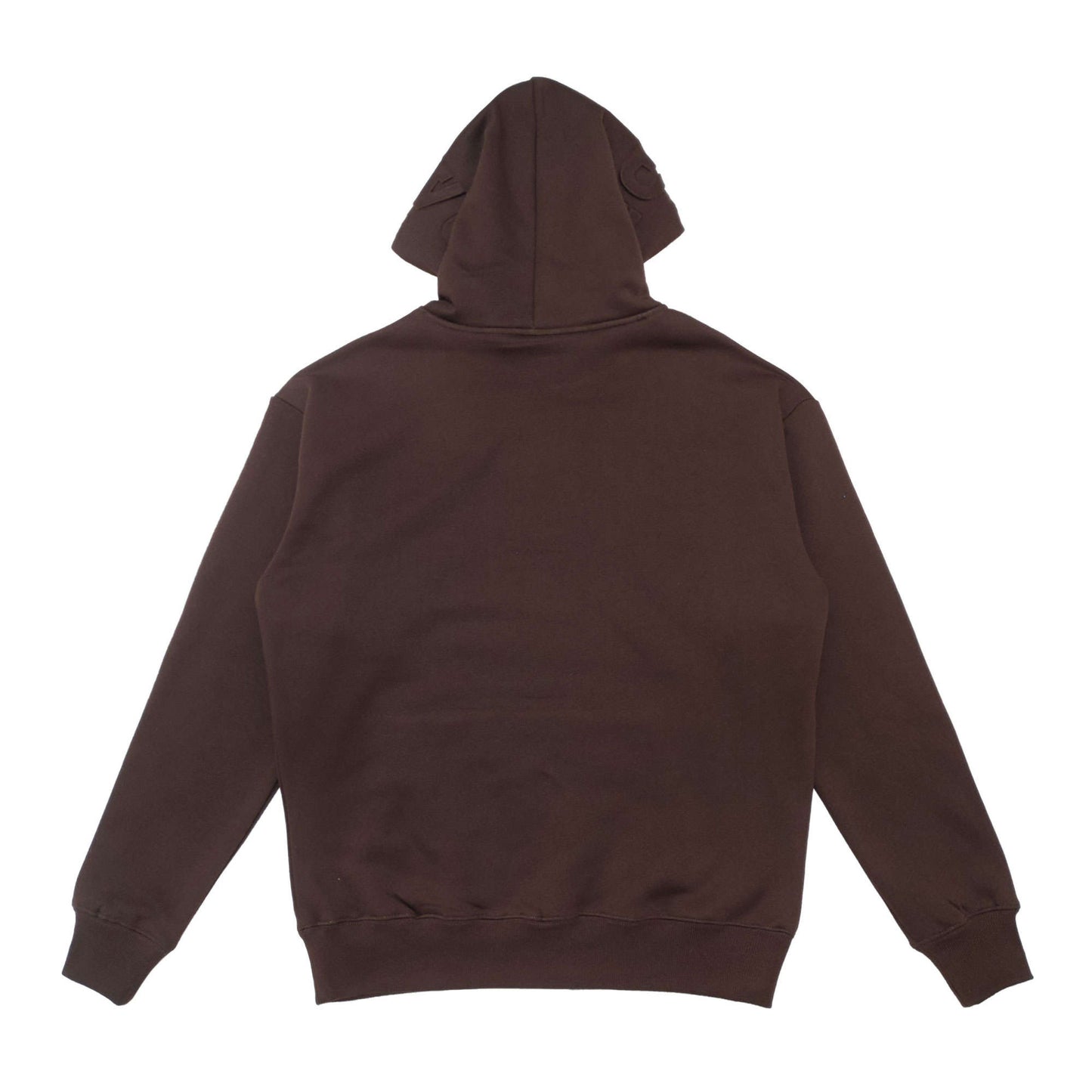 Embossed Dark brown hoodie