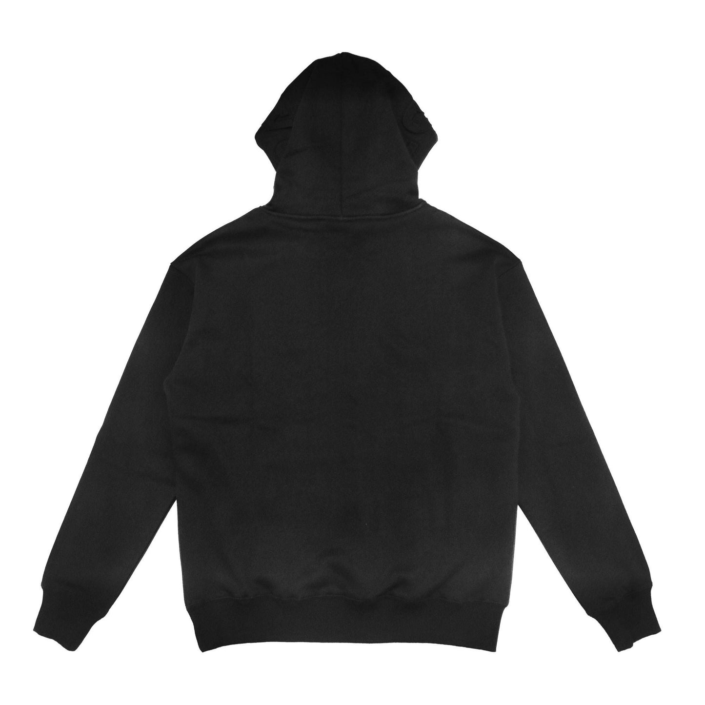 Embossed Black hoodie