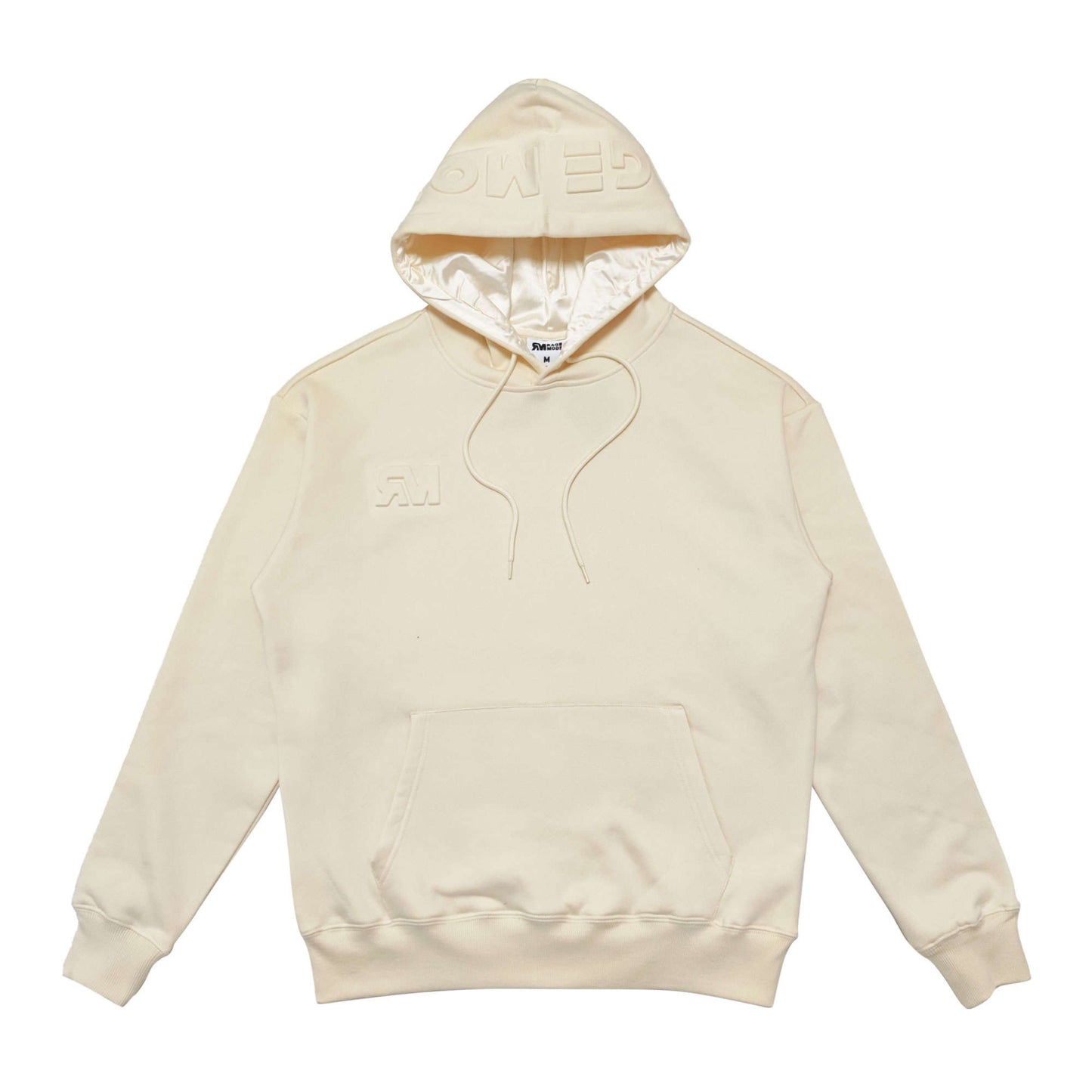 Embossed Beige hoodie